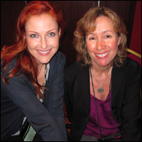 Pamela with Vicki Pettersson